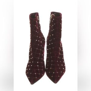 Valentino
Rockstud Accents Velvet Boots size 38 MB